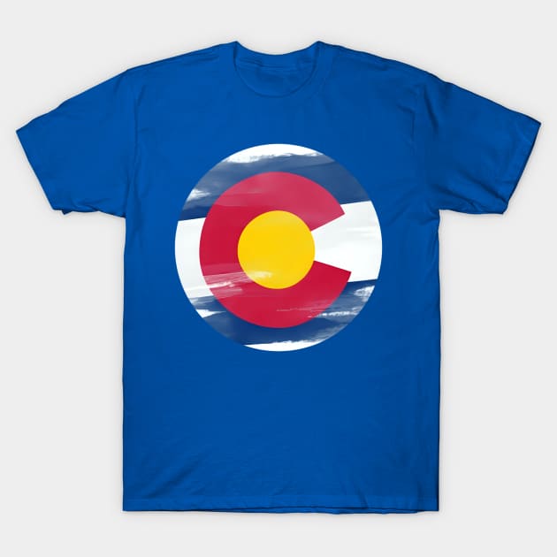 Colorado State Flag T-Shirt by Rogue Clone